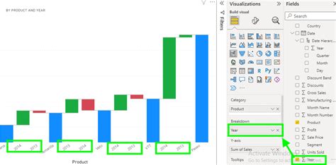 how to remove total from waterfall chart in power bi|How to Create a Waterfall Chart in Power BI .